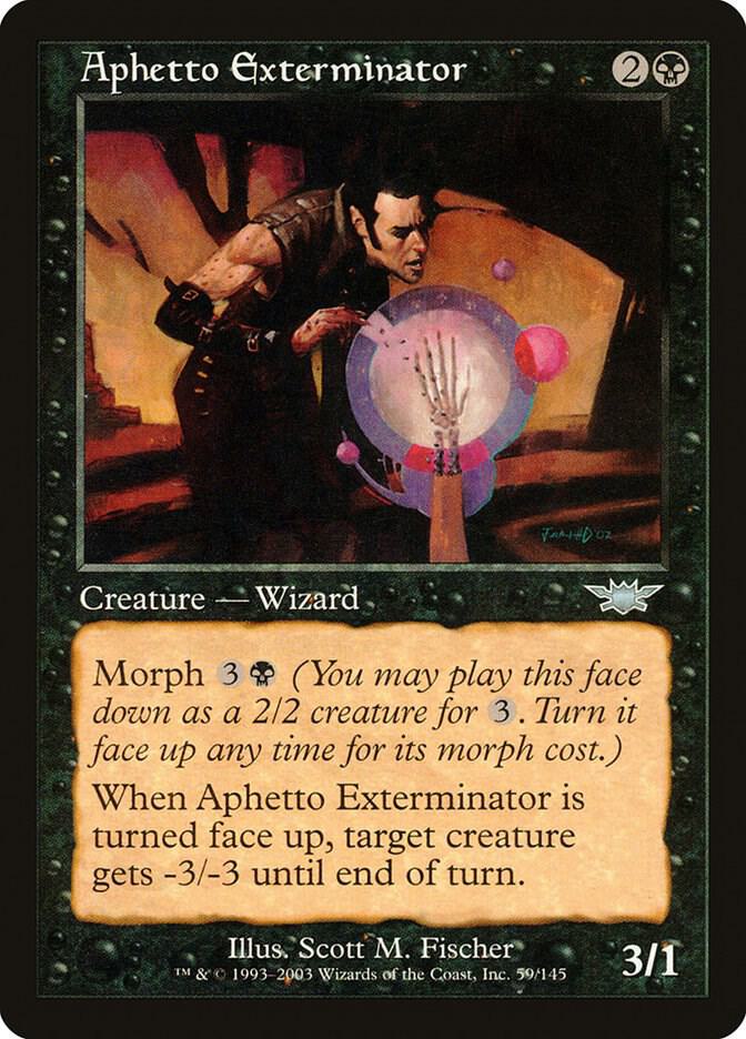 Aphetto Exterminator 59 card from Legions