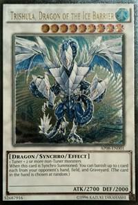 Trishula, Dragon of the Ice Barrier (UTR) AP08-EN001 card from Astral Pack 8