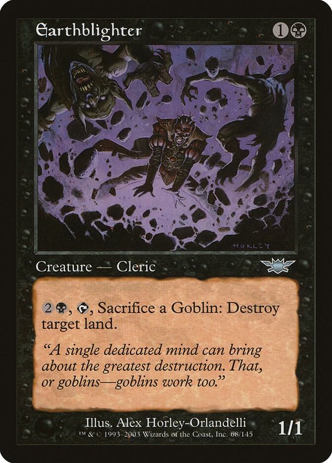 Earthblighter 68 card from Legions