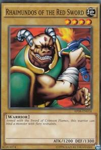 Rhaimundos of the Red Sword AP08-EN014 card from Astral Pack 8