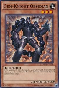 Gem-Knight Obsidian AP08-EN020 card from Astral Pack 8