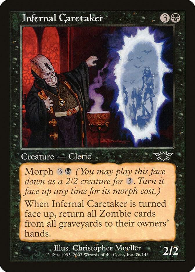 Infernal Caretaker 76 card from Legions