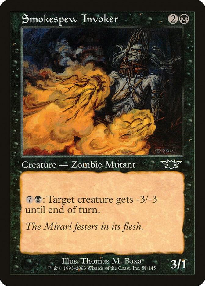 Smokespew Invoker 81 card from Legions