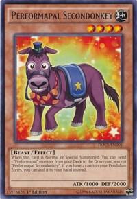Performapal Secondonkey DOCS-EN001 card from Dimension of Chaos