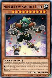 Superheavy Samurai Thief DOCS-EN004 card from Dimension of Chaos