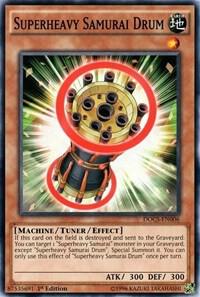 Superheavy Samurai Drum DOCS-EN006 card from Dimension of Chaos