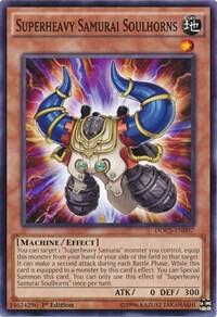 Superheavy Samurai Soulhorns DOCS-EN007 card from Dimension of Chaos