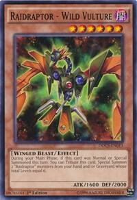 Raidraptor - Wild Vulture DOCS-EN013 card from Dimension of Chaos