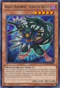 Assault Blackwing - Kunai the Drizzle DOCS-EN018 card from Dimension of Chaos
