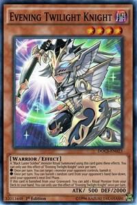 Evening Twilight Knight DOCS-EN023 card from Dimension of Chaos