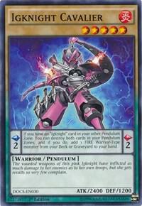 Igknight Cavalier DOCS-EN030 card from Dimension of Chaos