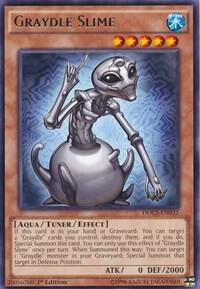 Graydle Slime DOCS-EN032 card from Dimension of Chaos