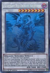 Scarlight Red Dragon Archfiend (Ghost Rare) DOCS-EN046 card from Dimension of Chaos