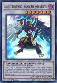 Assault Blackwing - Raikiri the Rain Shower DOCS-EN047 card from Dimension of Chaos