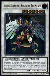 Assault Blackwing - Raikiri the Rain Shower (UTR) DOCS-EN047 card from Dimension of Chaos