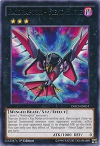Raidraptor - Fiend Eagle DOCS-EN051 card from Dimension of Chaos