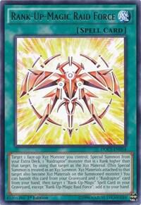 Rank-Up-Magic Raid Force DOCS-EN054 card from Dimension of Chaos