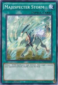 Majespecter Storm DOCS-EN059 card from Dimension of Chaos