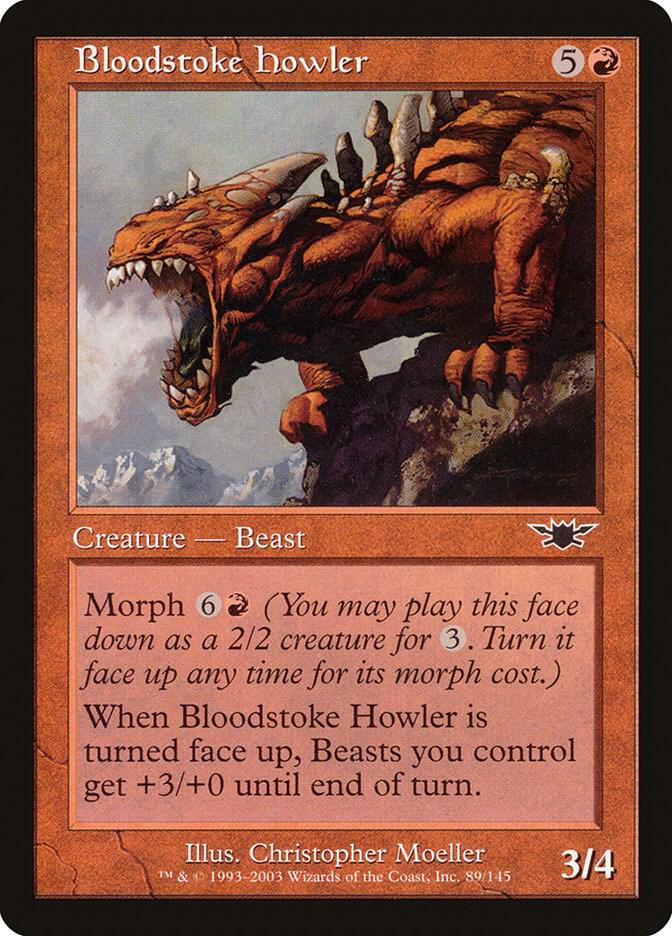 Bloodstoke Howler 89 card from Legions