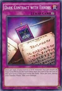 Dark Contract with Errors DOCS-EN069 card from Dimension of Chaos