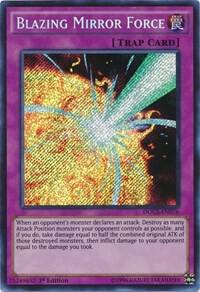 Blazing Mirror Force DOCS-EN076 card from Dimension of Chaos