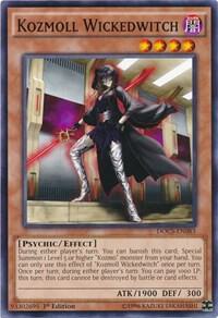 Kozmoll Wickedwitch DOCS-EN083 card from Dimension of Chaos