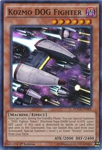 Kozmo DOG Fighter DOCS-EN084 card from Dimension of Chaos