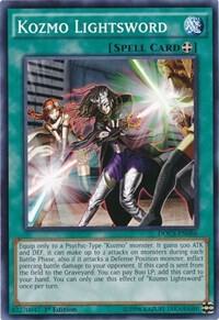 Kozmo Lightsword DOCS-EN086 card from Dimension of Chaos