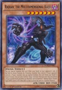 Radian, the Multidimensional Kaiju DOCS-EN087 card from Dimension of Chaos