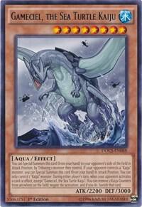 Gameciel, the Sea Turtle Kaiju DOCS-EN088 card from Dimension of Chaos