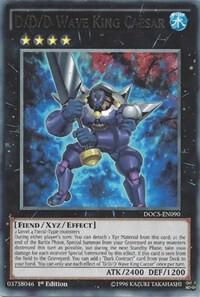 D/D/D Wave King Caesar DOCS-EN090 card from Dimension of Chaos