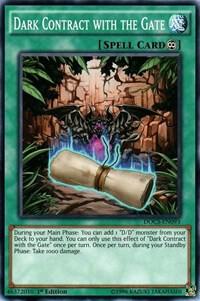 Dark Contract with the Gate DOCS-EN093 card from Dimension of Chaos