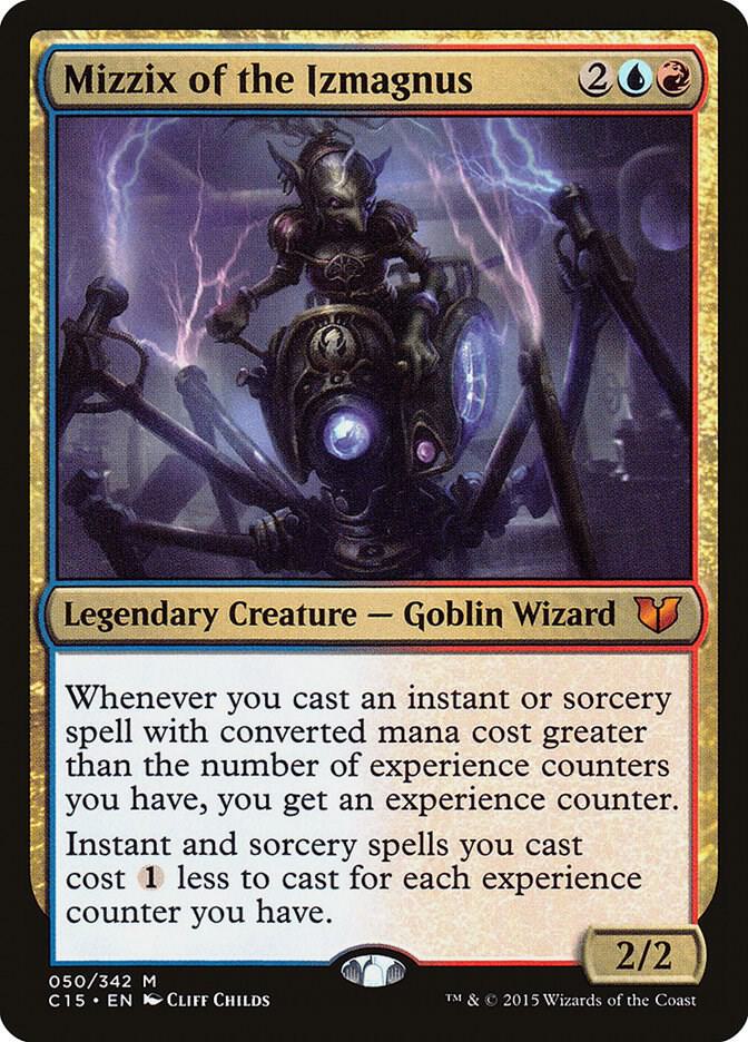 Mizzix of the Izmagnus 50 card from Commander 2015