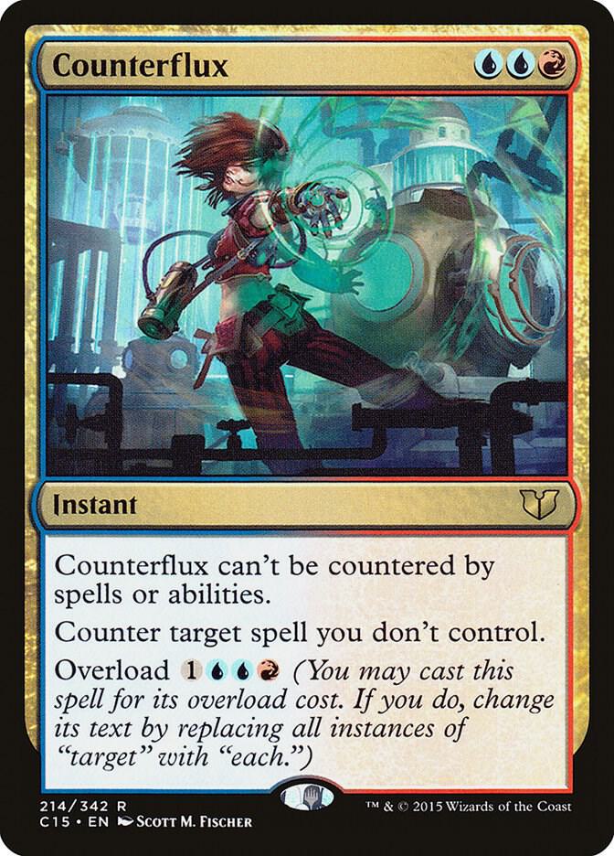 Counterflux 214 card from Commander 2015