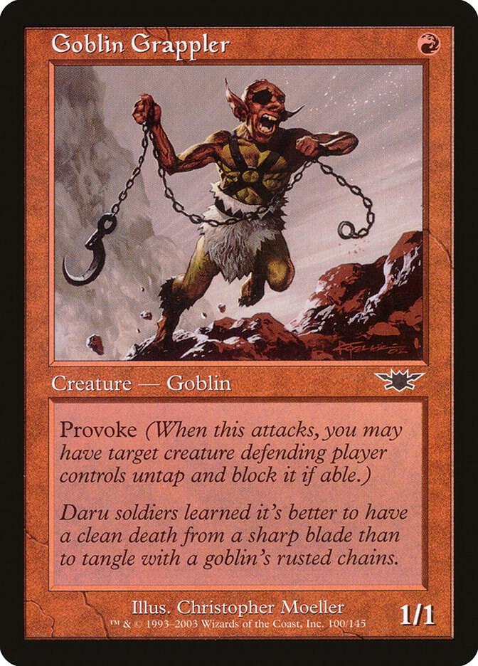 Goblin Grappler 100 card from Legions