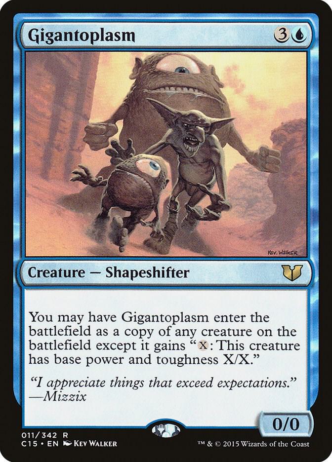 Gigantoplasm 11 card from Commander 2015