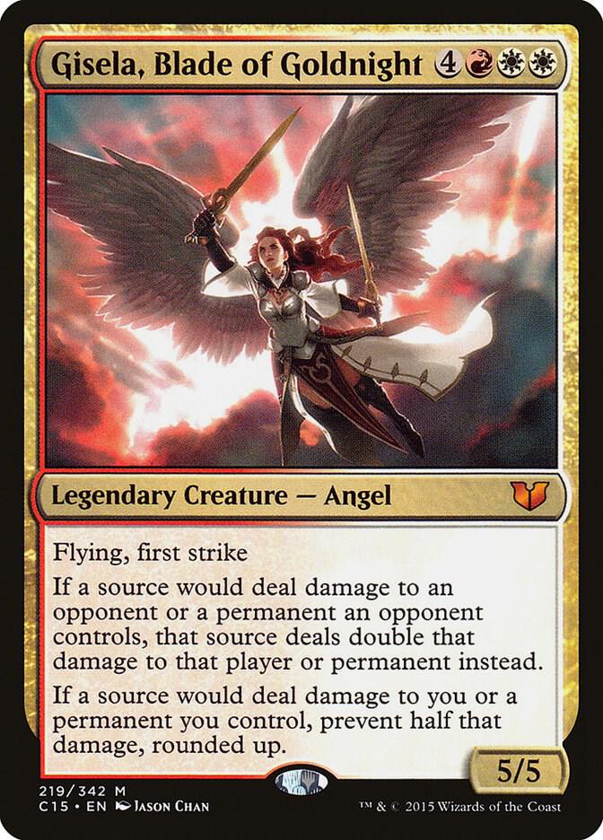 Gisela, Blade of Goldnight 219 card from Commander 2015