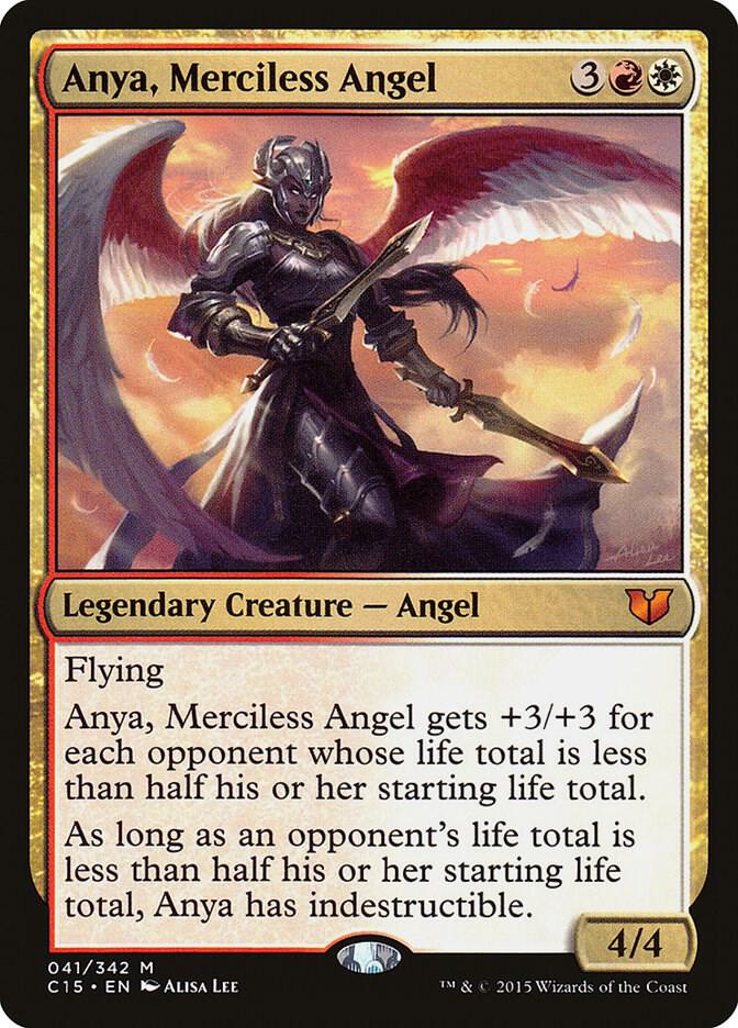 Anya, Merciless Angel 41 card from Commander 2015