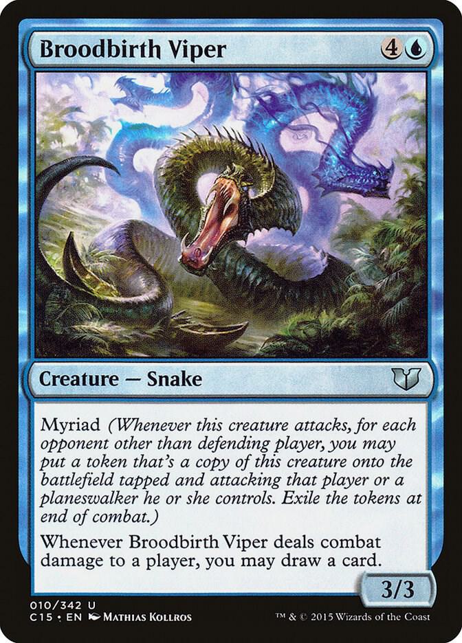 Broodbirth Viper 10 card from Commander 2015