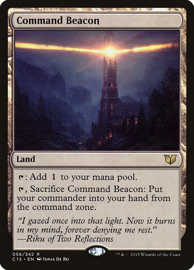 Command Beacon 56 card from Commander 2015