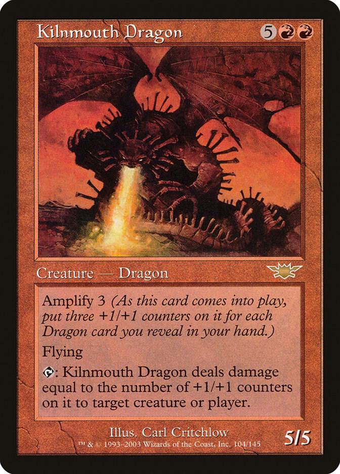 Kilnmouth Dragon 104 card from Legions