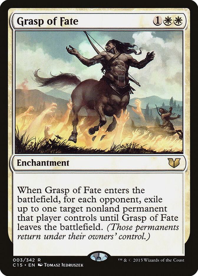 Grasp of Fate 3 card from Commander 2015