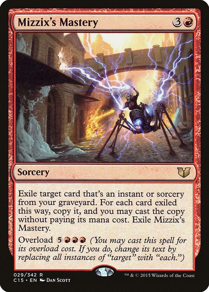 Mizzix's Mastery 29 card from Commander 2015