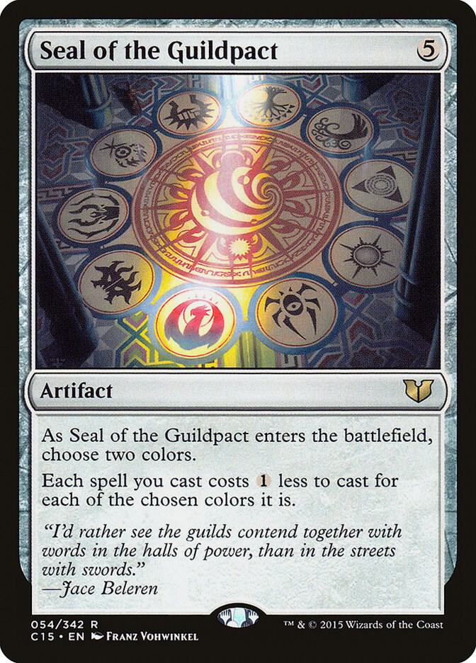 Seal of the Guildpact 54 card from Commander 2015