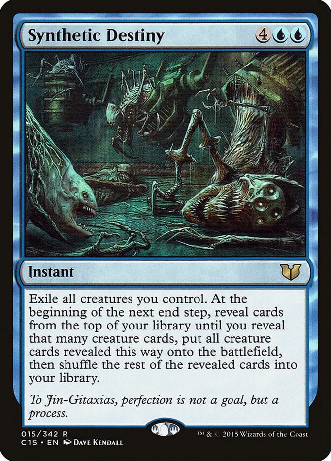 Synthetic Destiny 15 card from Commander 2015