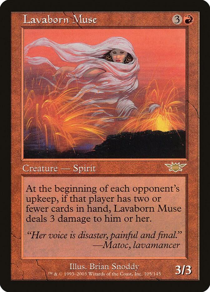 Lavaborn Muse 105 card from Legions