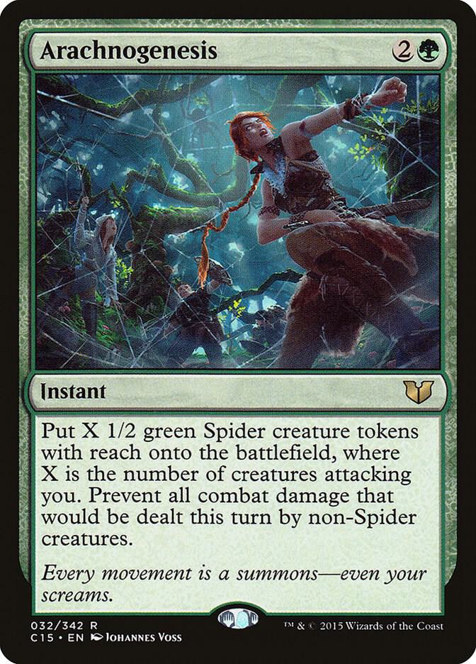 Arachnogenesis 32 card from Commander 2015