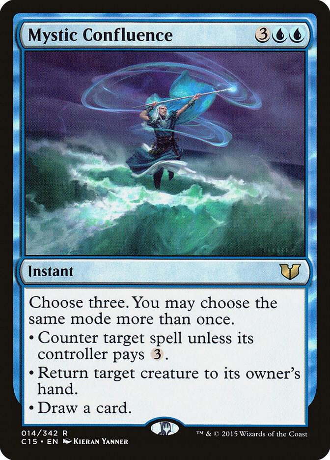 Mystic Confluence 14 card from Commander 2015