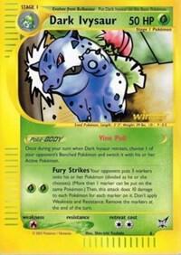 Dark Ivysaur - 6 [Winner] 006/009 card from Best of Promos