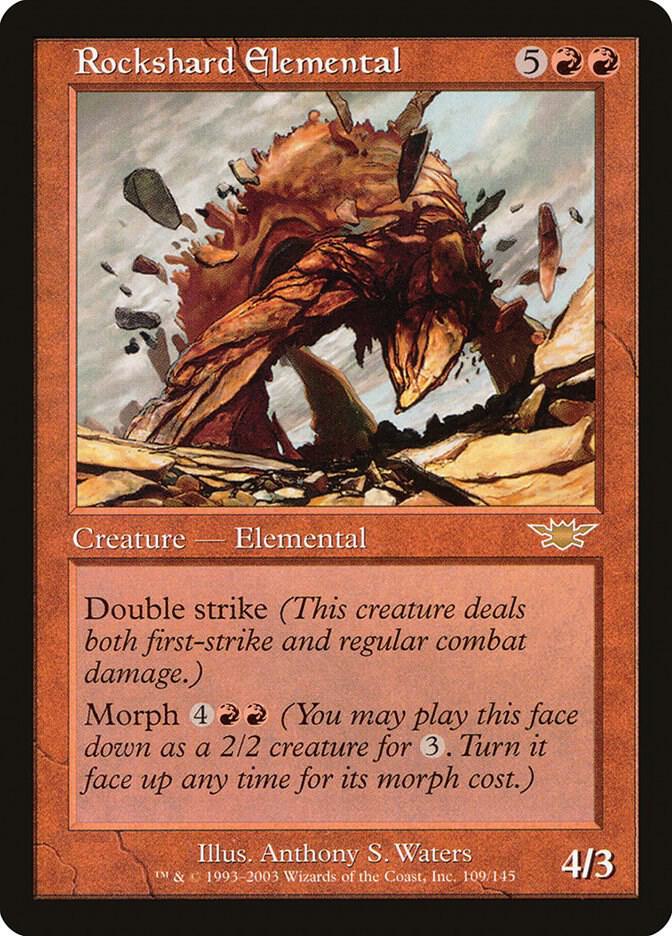 Rockshard Elemental 109 card from Legions